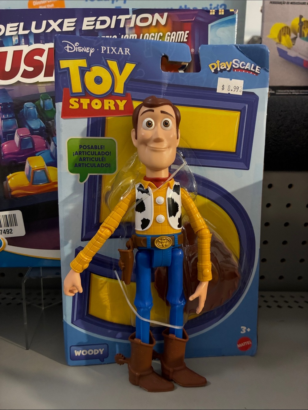 Mattel Toy Story 5 Woody Figure Play Scale